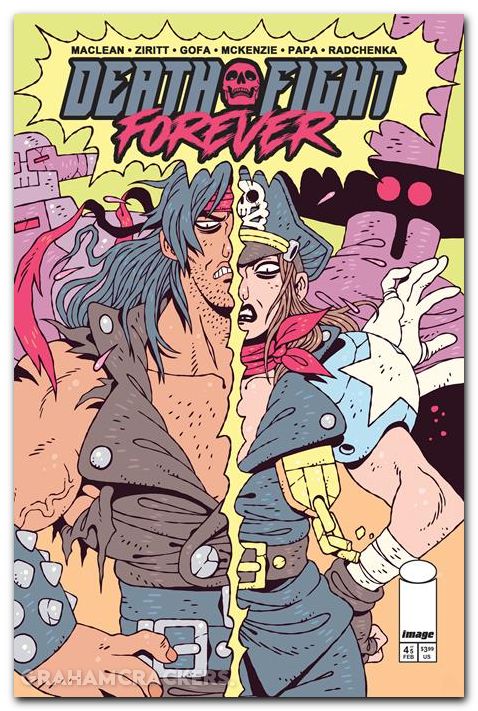 Death Fight Forever #4 (2026) cover b mckenzie variant