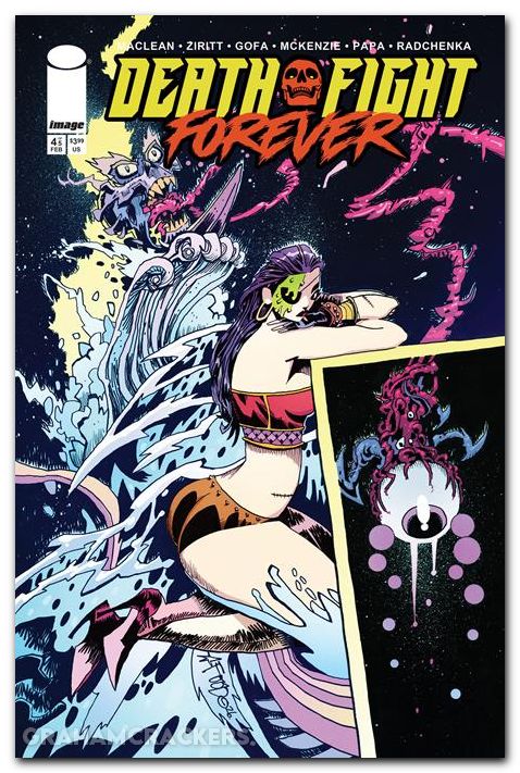 Death Fight Forever #4 (2026) cover c mahfood variant