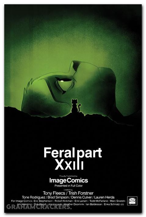 Feral #23 cover b fleecs homage variant
