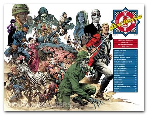 Ghost Machine The Official Guidebook #2 (2026) cover c reis wraparound variant