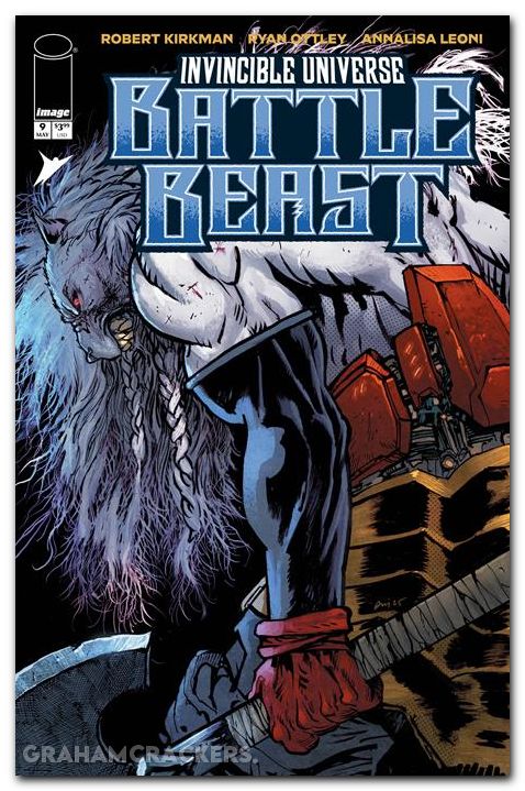 Invincible Universe Battle Beast #9 (2025) cover b johnson variant