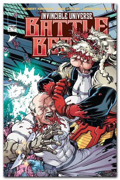 Invincible Universe Battle Beast #9 (2025) cover c burnham variant
