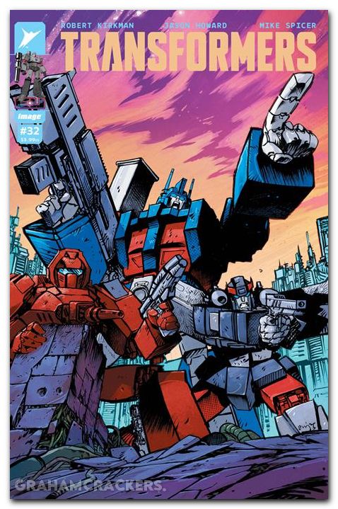 Transformers #32 (2023) cover b johnson variant