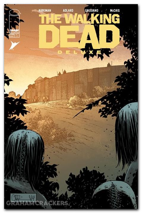 Walking Dead Deluxe #136 cover b adlard variant