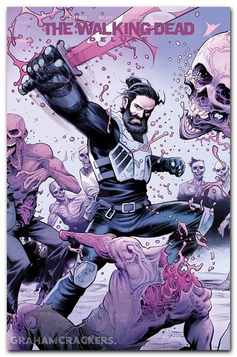 Walking Dead Deluxe #137 cover c rathburn connecting variant