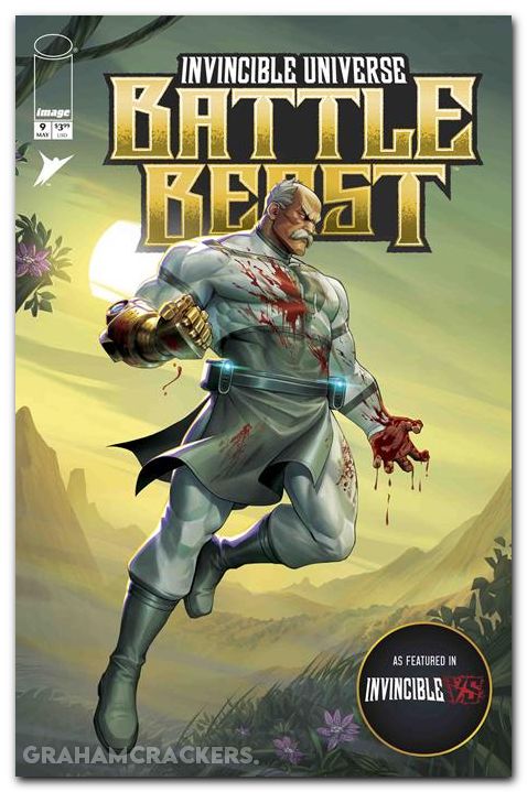 Invincible Universe Battle Beast #9 (2025) cover h eder vs variant