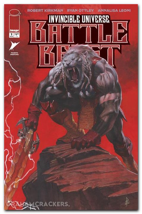 Invincible Universe Battle Beast #2 (2025) fourth print