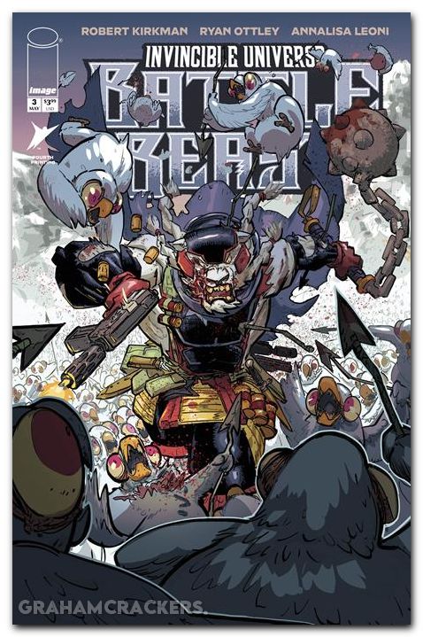 Invincible Universe Battle Beast #3 (2025) fourth print