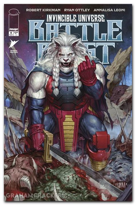 Invincible Universe Battle Beast #4 (2025) fourth print