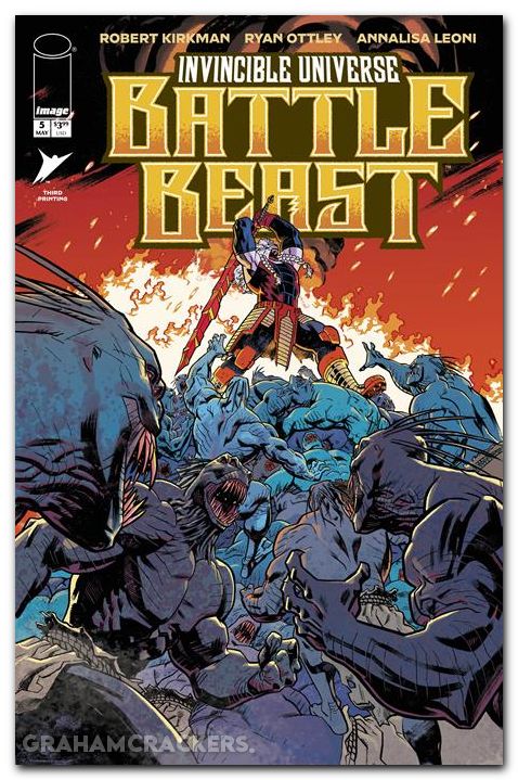 Invincible Universe Battle Beast #5 (2025) third print