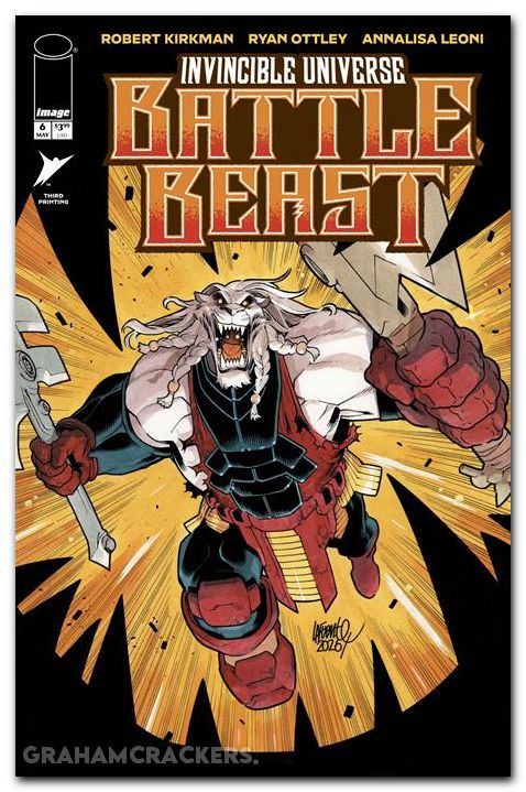 Invincible Universe Battle Beast #6 (2025) third print