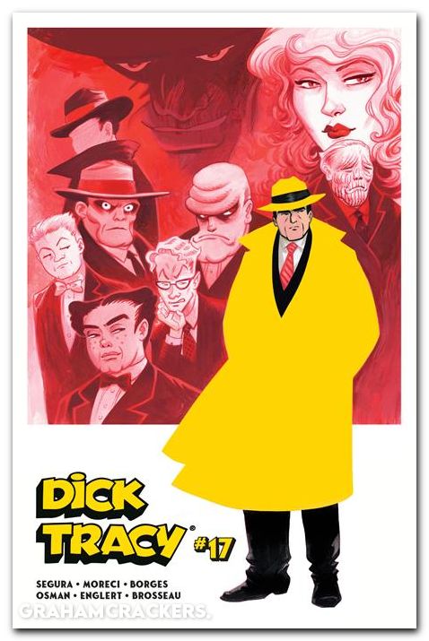 Dick Tracy #17 (2024) cover b fish variant