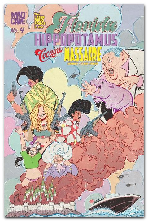 Florida Hippopotamus Cocaine Massacre #4 (2026) cover a