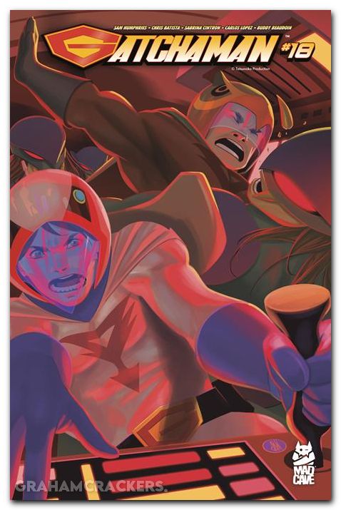 Gatchaman #18 cover a