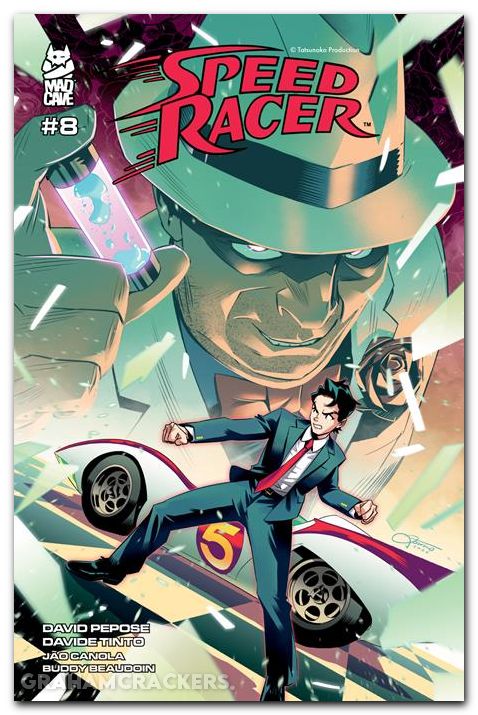 Speed Racer #8 (2025) cover a