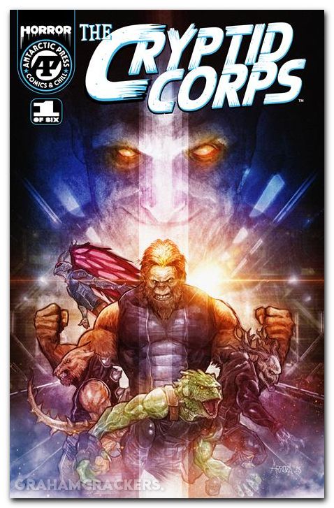 Cryptid Corps #1 (2026) cover b arroza variant