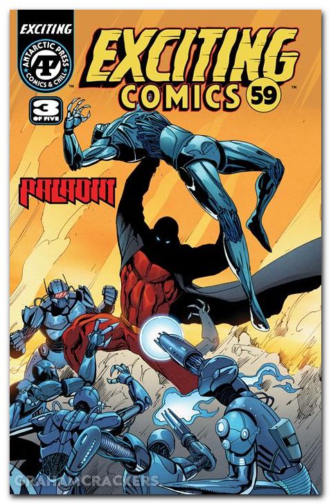 Exciting Comics #59 cover a