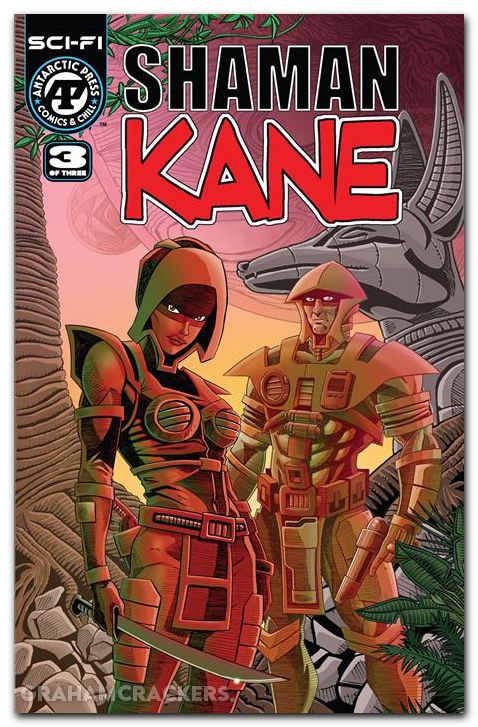 Shaman Kane #3 (2026) cover a