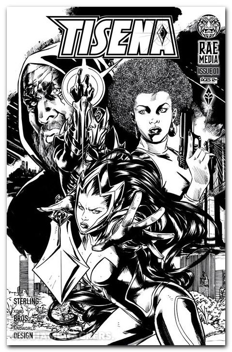 Tisena #1 (2026) cover e martinez b&w variant