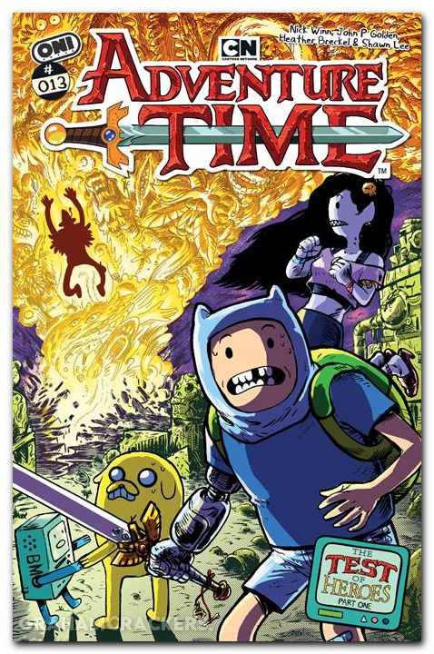 Adventure Time #13 (2025) cover b golden variant