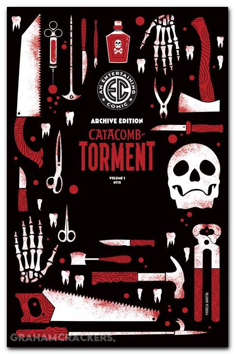 EC Catacomb Of Torment #11 (2025) cover e martin archive edition variant