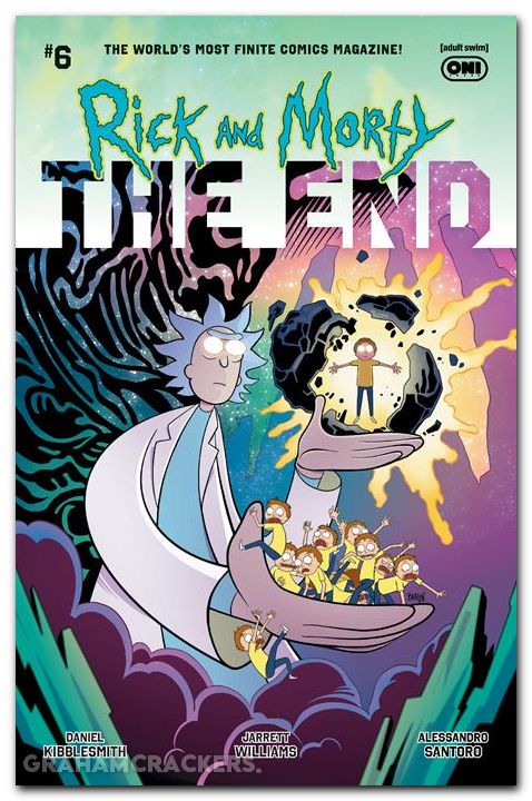 Rick And Morty The End #6 (2025) cover a