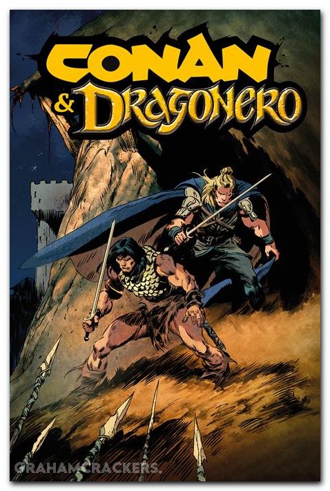 Conan And Dragonero #1 (2026) cover c de la torre foil variant
