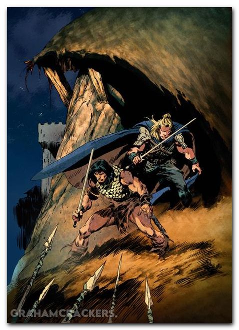 Conan And Dragonero #1 (2026) cover d de la torre virgin variant