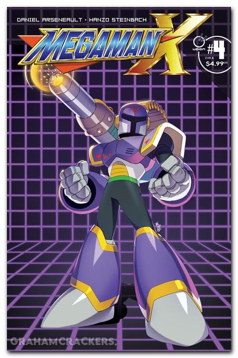 Mega Man X #4 (2026) cover a