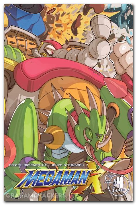 Mega Man X #4 (2026) cover b huang variant