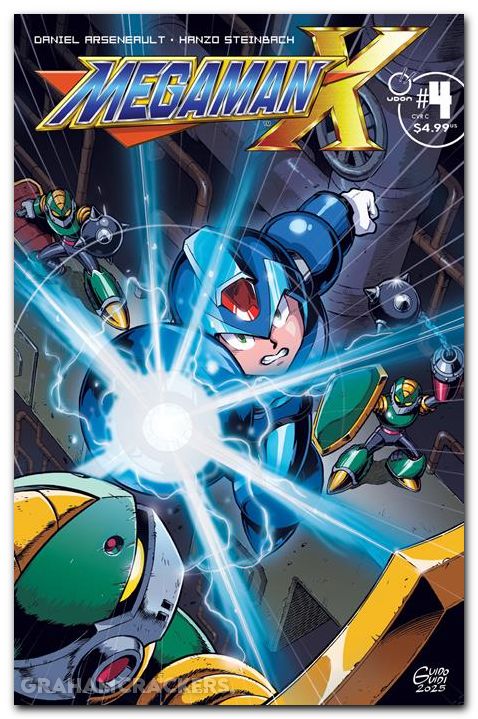 Mega Man X #4 (2026) cover c guidi variant