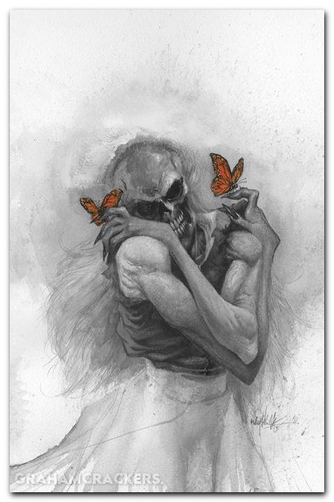 Nectar #3 (2026) cover d wayshak b&w virgin variant