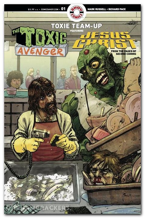 Toxie Team Up #1 (2025) cover b pace unlockable variant