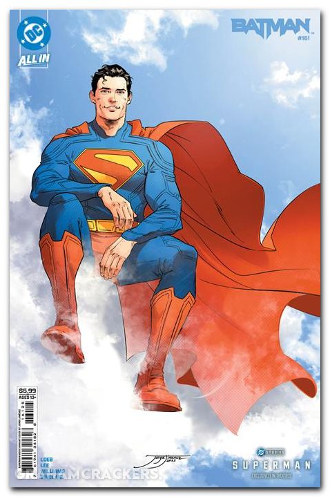 Batman #161 (2016) cover j jimenez superman movie variant