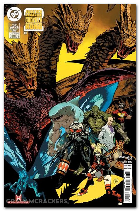 Justice League Vs Godzilla Vs Kong 2 #1 (2025) cover b mora variant