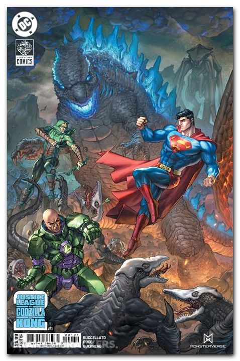 Justice League Vs Godzilla Vs Kong 2 #1 (2025) cover c quah variant