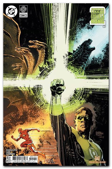 Justice League Vs Godzilla Vs Kong 2 #1 (2025) cover d hardman variant