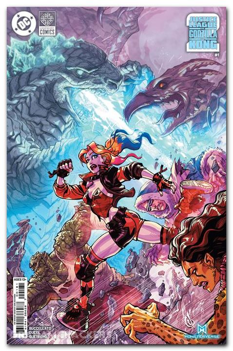 Justice League Vs Godzilla Vs Kong 2 #1 (2025) cover h danda variant