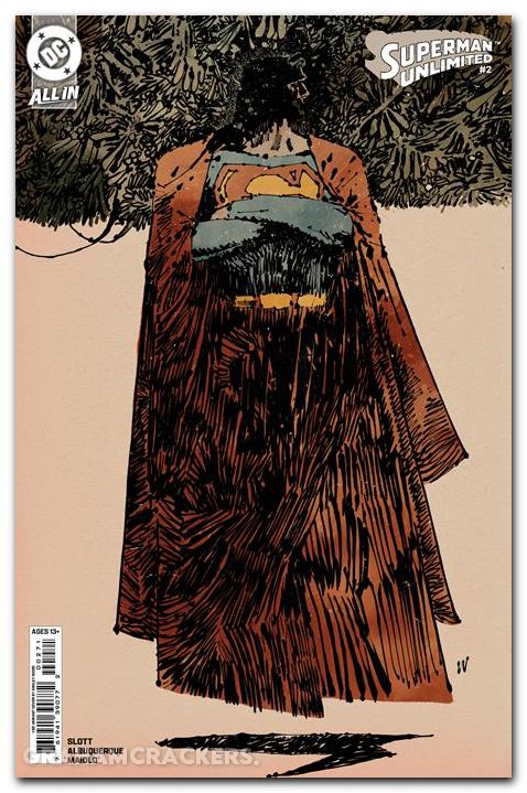 Superman Unlimited #2 (2025) cover f wood variant