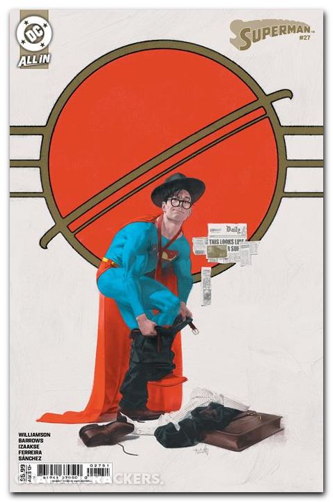 Superman #27 (2023) cover d aspinall variant