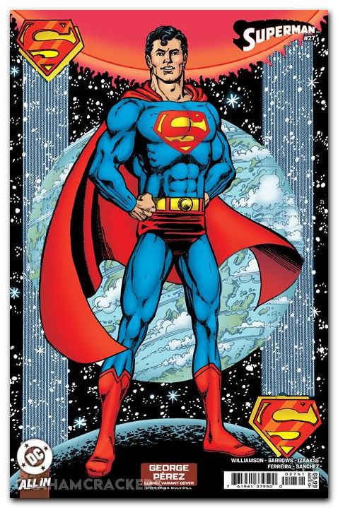 Superman #27 (2023) cover f perez legacy variant