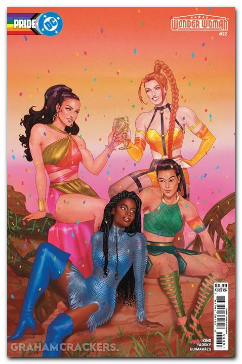 Wonder Woman #22 (2023) cover d wada dc pride variant