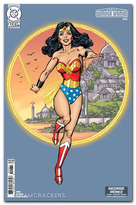 Wonder Woman #22 (2023) cover e perez legacy variant
