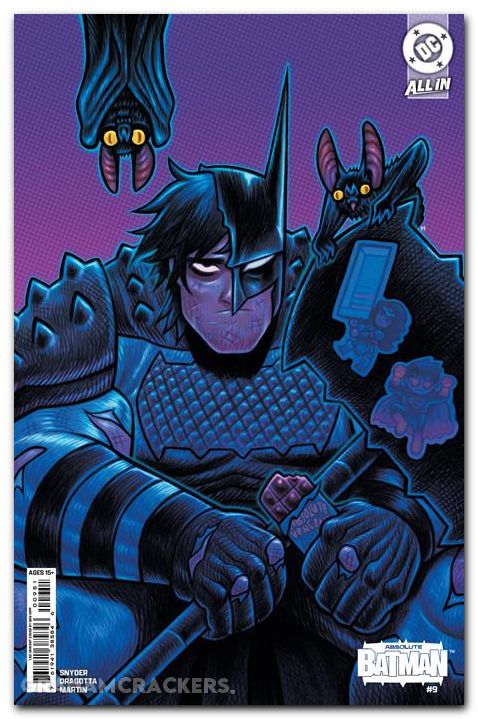 Absolute Batman #9 (2024) cover e hipp variant