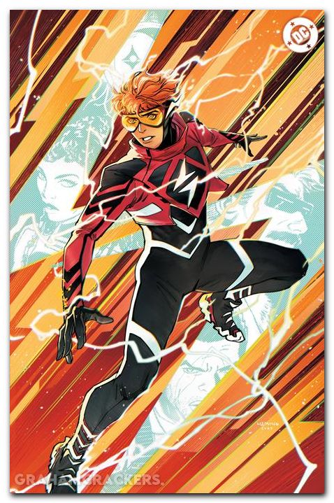 Absolute Flash #4 (2025) cover e haining variant