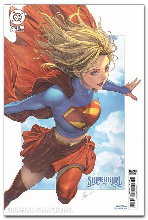 Supergirl #2 (2025) cover c homare variant