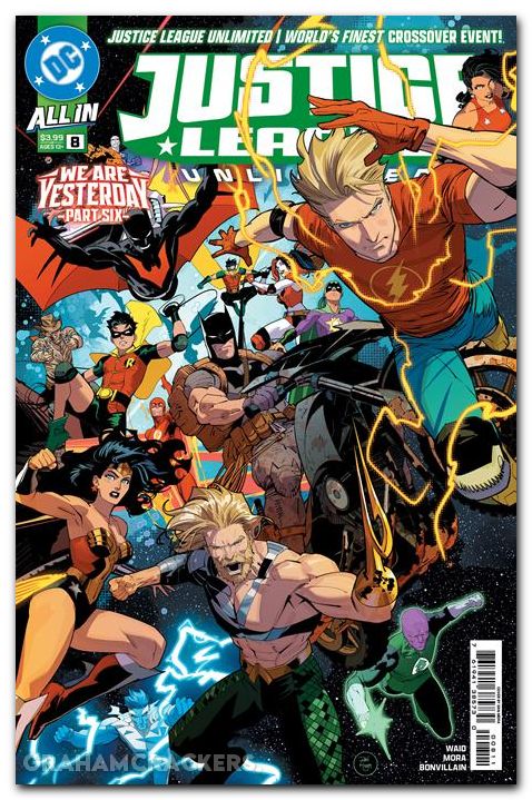 Justice League Unlimited #8 (2024) cover a