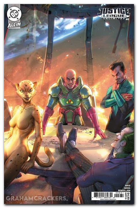 Justice League Unlimited #8 (2024) cover c da silva variant