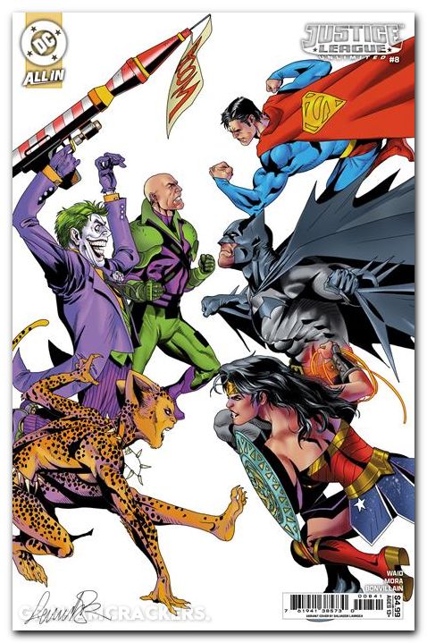 Justice League Unlimited #8 (2024) cover d larroca variant