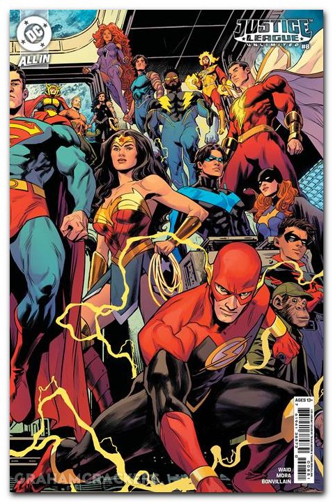 Justice League Unlimited #8 (2024) cover g moore variant